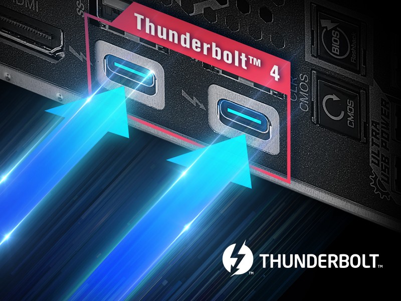 Thunderbolt™ 4/USB4 Type-C